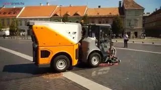 Hako Citymaster és Glutton tisztítógépek a Sopron Holding flottájában