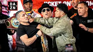 CHAOS ERUPTS! Shakur Stevenson ATTACKS Teofimo Lopez at WEIGH-In Face-Off 😱