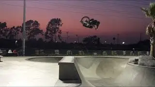 BMX BOWL SESSION @ VANS SKATEPARK W/ A RIPSURF