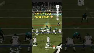JonBeast went crazy with the switch stick on this play 🔥 #madden25