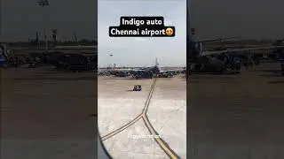 Indigo auto in chennai airport. Book with uber for cheap fare.  #goindigo #chennaiairport #airport