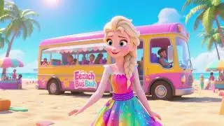 Elsa&rsquo;s Beach Bus Bash 3 | A Sun-Kissed Adventure on the Shores of Magic