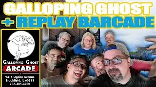 Galloping Ghost Arcade and Replay Barcade with other content creators