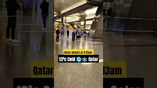 13⁰c Cold 🥶 Qatar 🇶🇦 Vera level #syed_view #qatar #winter #shorts #tamilnews #trendingshorts #tamil