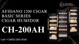 Afidano 1200 Cigar Basic Series Cigar Humidor CH-200AH