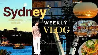 A WEEK in my LIFE | (Sunset + food + shopping ) | LIFE IN SYDNEY|