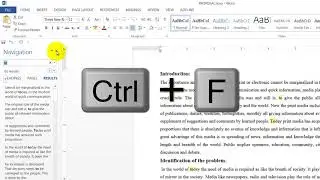 Find and replace,  Microsoft word 2013 in bangla