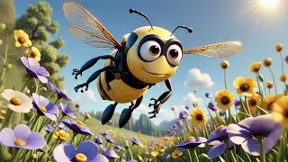 Three Busy Bees Add Up to Ten + More Nursery Rhymes & Kids Songs