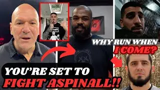 Dana White DROPS MASSIVE Fight News! Ilia Topuria SENDS message to Lightweights! Jon Jones RESPONDS!