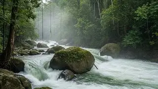 Pure Nature Therapy | Calming River Sounds & Forest Vibes