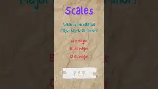 Uncover Your Music Theory Skills: The Ultimate Relative Key Scale Test! Eb minor #musictheory