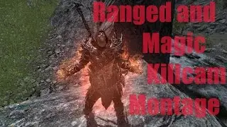Skyrim Ranged and Magic Killcam Montage #2