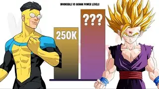 Invincible VS Gohan | POWER LEVELS 🔥 Over The Years