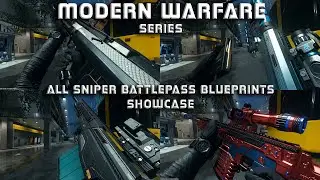 MODERN WARFARE 2-3 : ALL SNIPER BATTLEPASS BLUEPRINT SS1-6 SHOWCASE 4K