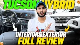 Hyundai Tucson Hybrid 2025 Full Review | Luxury, Power & Fuel Efficiency ka Perfect Combo! #cars 