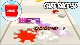 Cube Race 3D - Join 2048 level 31-35 Gameplay Walkthrough Android, ios