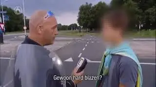 Bezopen minderjarige snorfietser wordt aangehouden | WEGMISBRUIKERS