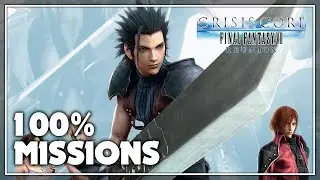 CRISIS CORE FINAL FANTASY VII REUNION - 100% MISSIONS (FULL GAME)