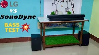 SonoDyne Sama 5000 3.1 vs LG SQ75tr 5.1.1 Bass Test Comparison #soundbar
