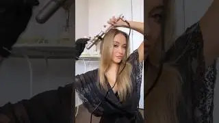 GRWM Soft Voluminous Curls | NuMe Classic Curling Wand #shorts