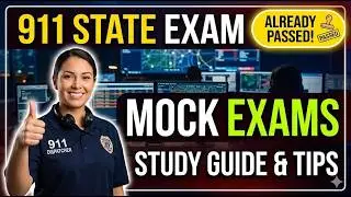 911 Public Safety Telecommunicators State Exam Study Guide MOCK Exams Already Passed535 video