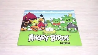 E-MAX Angry Birds. Обзор альбома для наклеек