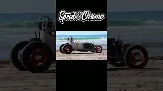 Is there anything better than old racecars and the beach?#vintageracecar #speedandchrome#rattletrap