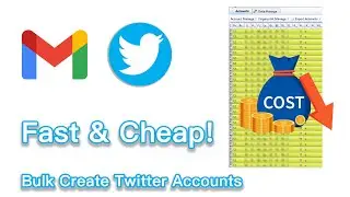 Bulk Twitter Accounts Creator &ndash; Fast & Cheap!