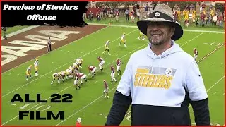 All 22 Film: Preview Of Matt Canada's Steelers Offense...