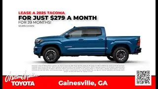 This is a great time to buy a New Tacoma at Milton Martin Toyota!