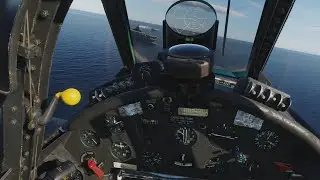 DCS F4U-1 Essex landing no.  300..
