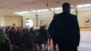 Micky Long vs Krissy Dekka - First Class Wrestling - 18/02/24 - Whitby Pavilion