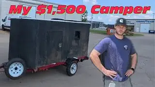 How I Built A Metal Roof To Withstand Spring Storms On My Homemade Camper