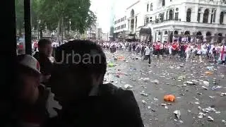 Wembley Stadium Devastated By English Fans