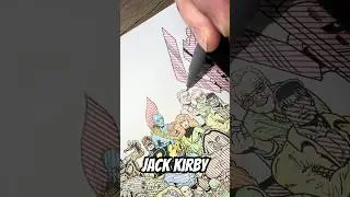 Jack Kirby #wicky #marvel #fanart #art #satisfyingart #drawing #jackkirby #comics #mcu #comicartist