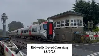 *Dodgy Alarm & Light Glitch* Kidwelly Level Crossing 18/9/25