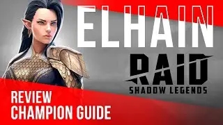 Elhain Build, Masteries, Guide🔥RAID Shadow Legends🔥The Best Beginner's Team
