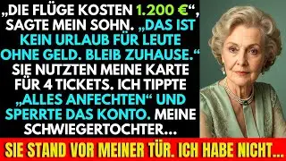 Zum Geburtstag Schickte Mein Sohn Mir Ein Geschenkpaket  Mein Enkel Rief  „Oma! Öffne Es Nicht!“