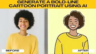 How to Make Yourself a Classic Cartoon Drawing from a Photo Using AI | 
