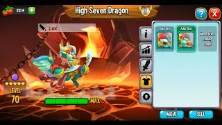 High Seven Dragon Review Skill || Dragon City