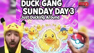 DAY 3 Last Duck Standing 🦆 Duck Gang Sundays LIVE | FREE Pok&eacute;mon Giveaways + Duck Races