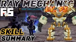Dragon Nest Korea : Ray Mechanic Skills Summary [PvP]