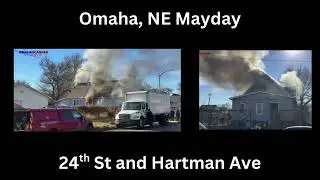 Omaha, NE Mayday Fireground Audio 12/26/25