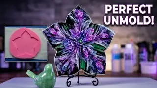 This Resin Bloom Transformation Will Mesmerize You 💜 | No-Talk ASMR