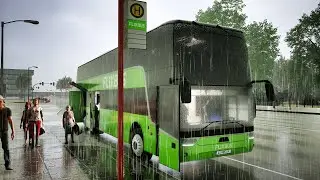 Van Hool Astromega TDX 25 Double Decker Coach ! Fernbus Simulator | 4K Ultra HD |  GAMEPLAY !