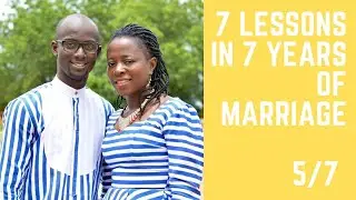 7 lessons in 7 years of marriage; Lesson 5/7~ Resolving Conflicts in Relationships