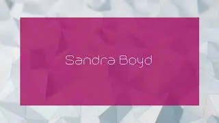 Sandra Boyd - appearance