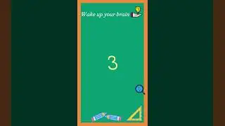 Wake up your brain! #quiz #creativity #brain #game #funny #maths #brainquiz #mathematics #braingame