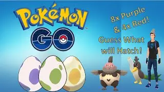 Pokemon Go Hatches Purple and Red Eggs!