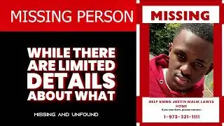 MISSING CHILD ALERT &ndash; Help Find 13-Year-Old Justin Malik Lawes | Paterson, New Jersey